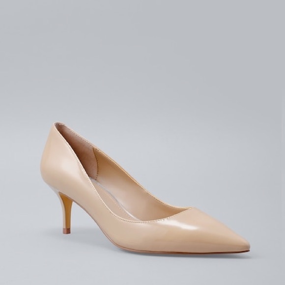 neutral kitten heels